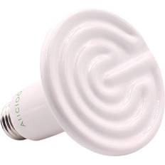 Aiicioo Reptile Heat Lamp Bulb -60W Harm No Light