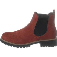 Green Comfort Chelsea boots Green Comfort Strike Rust, Female, Sko, Boots, chelsea boots, Brun/Rød