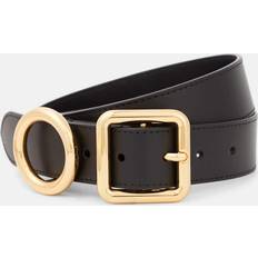 Women Belts Jacquemus Gürtel La Ceinture Regalo aus Leder Schwarz