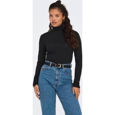 Dame - Pologensere Only Basic Top With Roll Neck