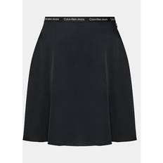 Calvin Klein Elastane/Lycra/Spandex Skirts Calvin Klein Logo Elastic Skirt - Black