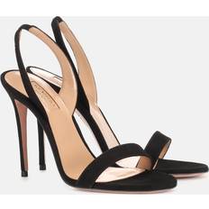 Sko Aquazzura Elegante Åbne Højhælede Sandaler - Sort