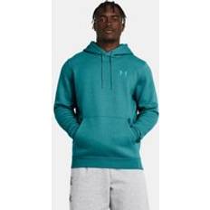 Under Armour Men's Essential Fleece Hoodie Circuit Teal Light Heather Circuit Teal Blue