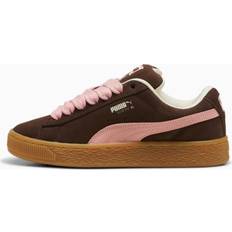 Puma Suede Sneakers Schuhe Für Damen, Braun/Rosa, Größe: 38.5, Schuhe