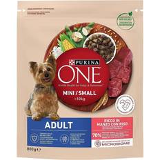 Purina ONE Dog Food Pets Purina ONE Kroketten essen trocken one hund dental huhn 800gr