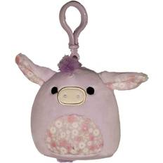 Squishmallows Squishmallows 3.5" Easter Clip-On Delzi The Donkey