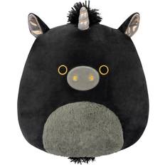 Jazwares Squishmallows Original 12-Inch Nicolita Black and Gold Unicorn Medium-Sized Ultrasoft Official Plush