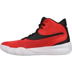 Puma Black Basketball Shoes Puma Puma Triple Mid Basketball Shoes Red