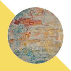 Etta Avenue Bourgeois Tufted Blue/Red/Orange/Yellow