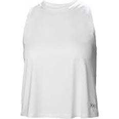 Helly Hansen Women Tank Tops Helly Hansen W Ocean Cropped Tank Top White