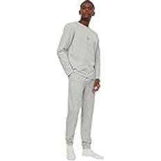 Gris - Hombre Pijamas Trendyol Collection Pyjama Set Grau Unifarben für Herren