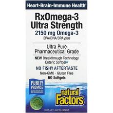 Natural Factors RxOmega-3 Ultra Strength 2150mg 60 st