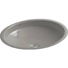 Bathroom Sinks Kohler KOHLER K-2874-K4 Canvas Cast Iron Cashmere