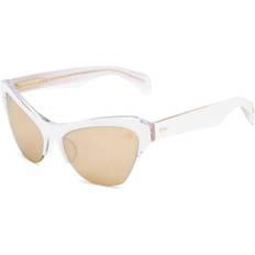 Cat Eye Ladies Sunglasses - White