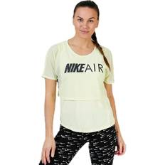 Vêtements Nike Air Top SS Green Female