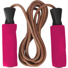 Pink Fitness Jumping Rope TNP Accessories Leather Skipping Jump Rope