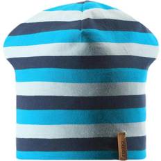 44/46 Abbigliamento per bambini Reima Tanssi Reversible Beanie Blue Unisex - Azul