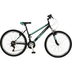 26" Mountainbikes Falcon Vienne 26 Inch - Black/Turquoise Women's Bike