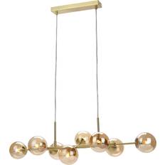 Italux Erimida Industrial Retro Brass Lámpara Colgante 31.5cm