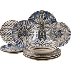 MÄSER Iberico Blue Tallriksset 12st