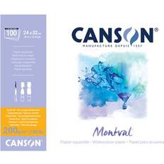 Montval Watercolor Paper 200g 24x32cm 100 sheets