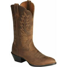 Brown - Women Riding Shoes Ariat Heritage R Toe W - Distressed Brown