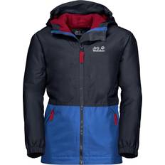 Jack Wolfskin Kid's Snowy Days Jacket - Night Blue (1607981_1033)