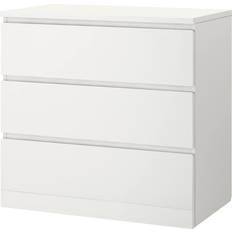 Ikea Malm White Bedside Table 48x80cm