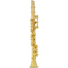 14 Dockor & Dockhus Sopranino Saxophone Brass Miniature Music Room School Instrument