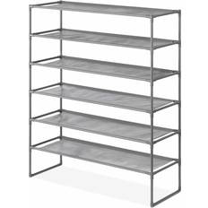 Fabric Shelves Whitmor Spacemaker Gunmetal Gray Book Shelf 34"