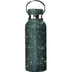 Beauty Rebels Bling Bottle Forest Green Vattenflaska 50cl
