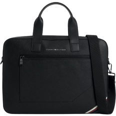 Tommy Hilfiger Laptoptaschen Tommy Hilfiger Central Slim Logo Laptop Bag - Black