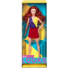 Barbie Signature Looks Curly Red Hair HJW80