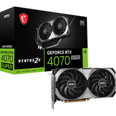 MSI GeForce RTX 4070 SUPER 12G 2X OC Nvidia 12 GB GDDR6X