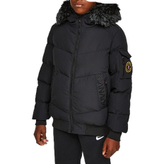 Zavetti Junior Paranetti Bomber Parka Jacket - Jet Black (4092062)