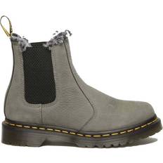 Kunstpelz Schuhe Dr. Martens 2976 Leonore - Nickle Grey