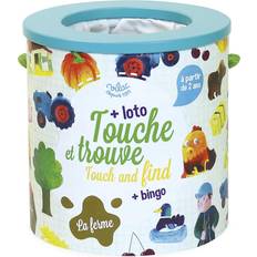 Bois Jouets pour bébés Vilac Touch & Find Farm Bingo