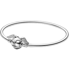 Pandora Moments Harry Potter Golden Snitch Clasp Bangle - Silver