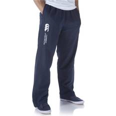 Blue - Men Trousers Canterbury Open Hem Stadium Pant - Navy/White