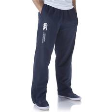 Open Hem Stadium Pant - Navy/White