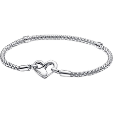 Pandora Studded Chain Bracelet - Silver