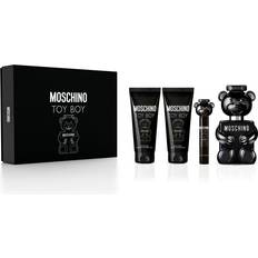 Moschino Men Gift Boxes Moschino Toy Boy Gift Set EdP 100ml + Shower Gel 100ml + Aftershave Lotion 100ml + EdP 10ml