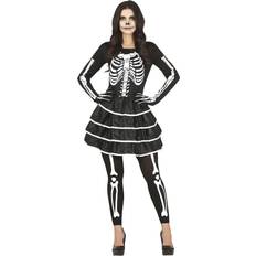 Skjelett Kostymer & Klær Fiestas Guirca Skeleton Dress Costume