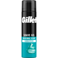 Gillette sensitive shave gel Gillette Original Scent Sensitive Shave Gel 200ml