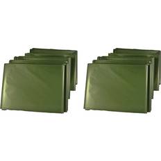 Ultra Light Reusable Emergency Mylar Thermal Blanket 8-pack