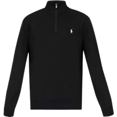 Polo ralph lauren quarter zip Polo Ralph Lauren Double Knit Quarter Zip - Black