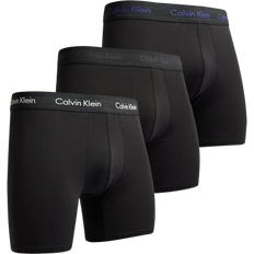 S Men's Underwear Calvin Klein Briefs 3-pack - Black Phantom Grey