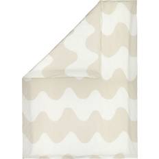 Marimekko Lokki Funda nórdica Blanco, Beige (210x150cm)