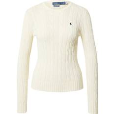 Cotone - Donna Maglioni Polo Ralph Lauren Cable Knit Crewneck Jumper - Cream