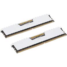 3000 MHz RAM Memory Corsair CMK16GX4M2D3000C16W Vengeance LPX 16 GB 2 x 8 GB DDR4 3000 MHz C16 XMP 2.0 High Performance Desk